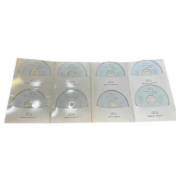 Zondervan KJV Audio Bible Dramatized Old Testament CD Box Set Incomplete - Picture 8 of 8